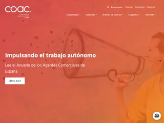 Colegio de Agentes Comerciales de Jaén (CGAC) screenshot preview