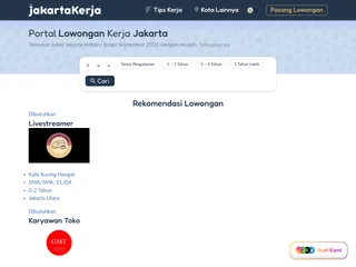 JakartaKerja.com screenshot preview JakartaKerja.com screenshot preview