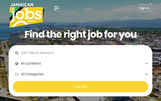 Jamaican Jobs Online screenshot preview