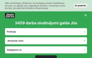 Jaunsdarbs.lv screenshot preview