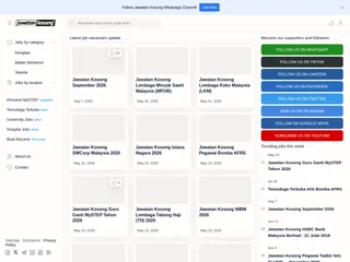 Jawatan.net platform preview