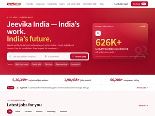 Jeevika India platform preview