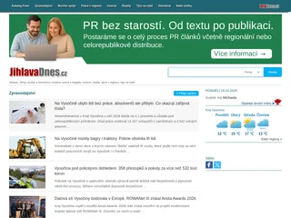 JihlavaDnes screenshot preview
