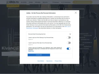 Jóállás.ro platform preview