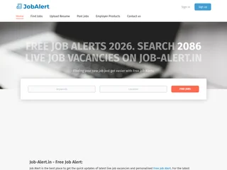 Job Alert screenshot preview