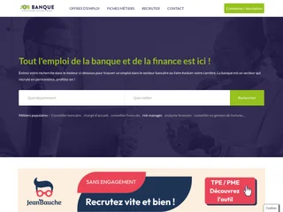 Job Banque platform preview