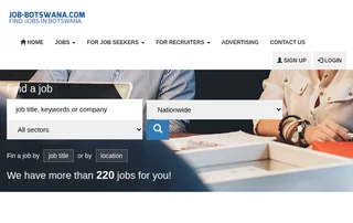 Botswana Jobs screenshot preview Botswana Jobs screenshot preview
