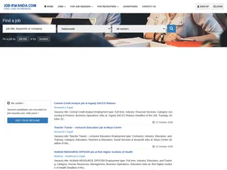 Job Rwanda platform preview Job Rwanda platform preview
