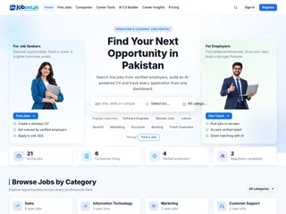 Job.net.pk screenshot preview