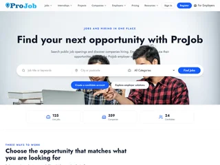 ProJob screenshot preview ProJob screenshot preview