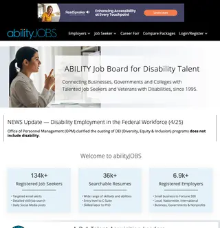abilityJOBS platform preview