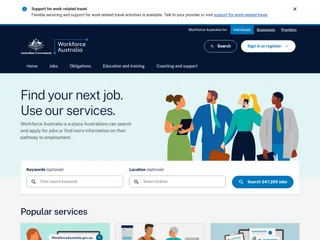 Workforce Australia screenshot preview Workforce Australia screenshot preview