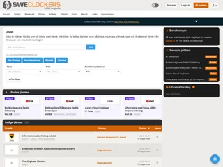 SweClockers Jobb screenshot preview