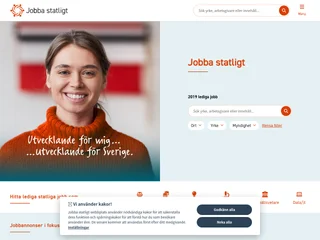 Jobba statligt platform preview