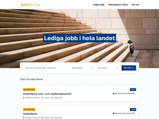 Jobbdirekt platform preview