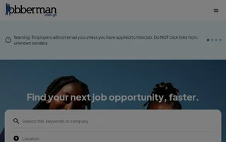 Jobberman screenshot preview