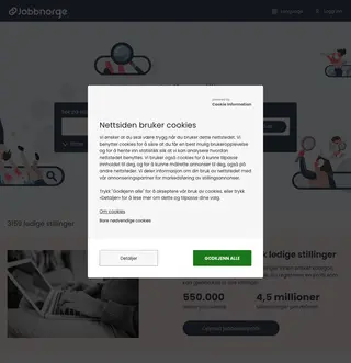Jobbnorge.no platform preview