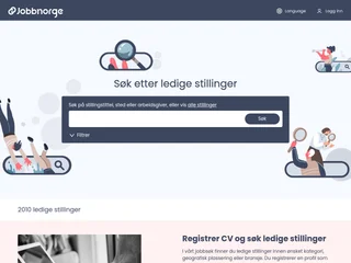 Jobbnorge.no platform preview Jobbnorge.no platform preview