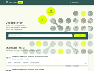 Jobbnorge.se platform preview