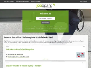 Jobboard Deutschland screenshot preview