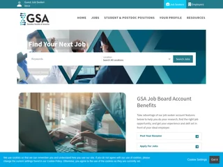 GSA Job Board screenshot preview GSA Job Board screenshot preview