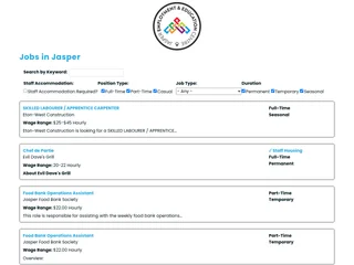 Jasper Job Board screenshot preview
