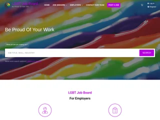 LGBT Job Board screenshot preview