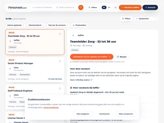 Personeel.com screenshot preview Personeel.com screenshot preview