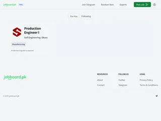 Job Board of Pakistan screenshot preview Job Board of Pakistan screenshot preview