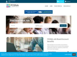 POSNA Job Board platform preview POSNA Job Board platform preview