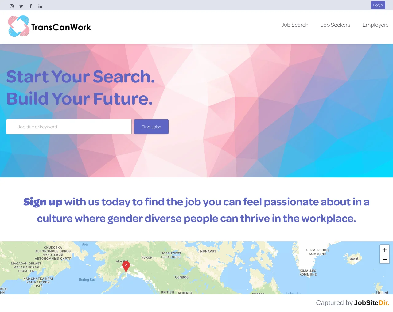 Trans Can Work website screenshot