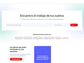 Universia screenshot preview Universia screenshot preview