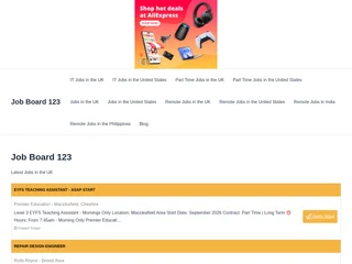 Job Board 123 screenshot preview