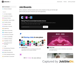 Job Boards screenshot preview Job Boards screenshot preview