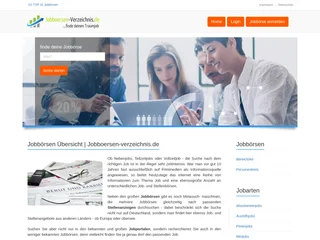 Jobboersen-verzeichnis.de screenshot preview