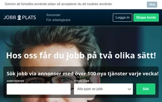 Jobbplats screenshot preview Jobbplats screenshot preview