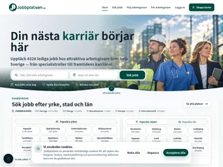 Jobbplatsen platform preview Jobbplatsen platform preview