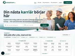 Jobbplatsen screenshot preview