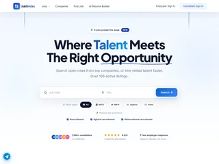 JobBricks screenshot preview