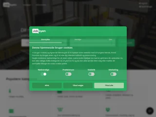 Jobbyen.dk platform preview