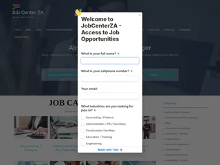 Job Center ZA screenshot preview Job Center ZA screenshot preview