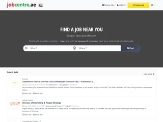 JobCentre.World screenshot preview