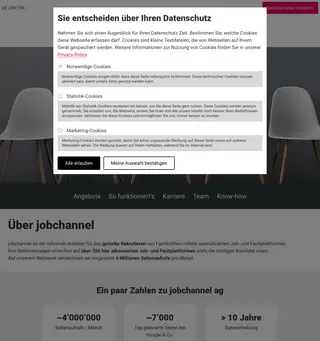 jobchannel platform preview