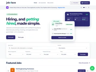 JobClave platform preview JobClave platform preview