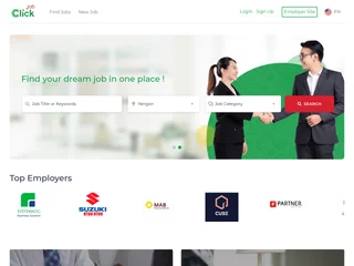 Job Click platform preview