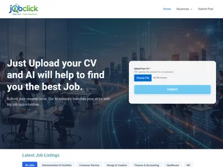 jobclick.lk platform preview