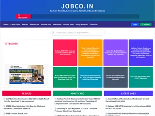 Job Portal - Latest Govt Jobs, Admit Cards, Results screenshot preview
