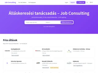 Job Consulting platform preview