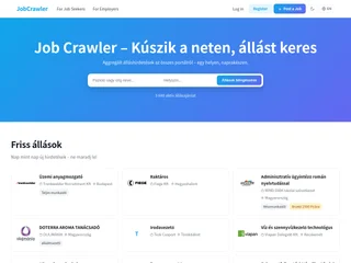 JobCrawler platform preview JobCrawler platform preview