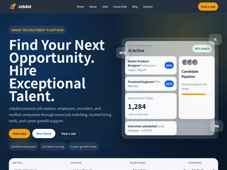 Jobdot screenshot preview